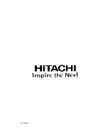 Preview for 8 page of Hitachi STF552S User Manual