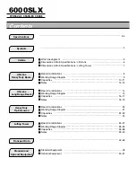 Preview for 2 page of Hitachi Sumitomo 6000SLX Specifications