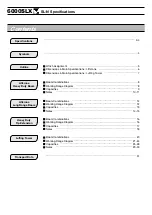 Preview for 54 page of Hitachi Sumitomo 6000SLX Specifications