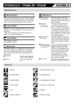 Preview for 56 page of Hitachi Sumitomo 6000SLX Specifications