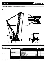 Preview for 58 page of Hitachi Sumitomo 6000SLX Specifications