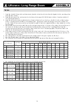 Preview for 66 page of Hitachi Sumitomo 6000SLX Specifications