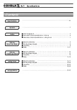 Preview for 86 page of Hitachi Sumitomo 6000SLX Specifications