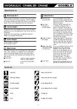 Preview for 88 page of Hitachi Sumitomo 6000SLX Specifications