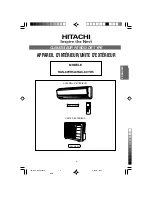 Предварительный просмотр 9 страницы Hitachi Summit RAC-60YH5 Installation Manual