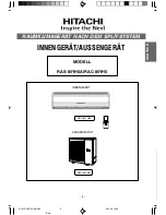 Preview for 5 page of Hitachi Summit RAC-80YH5 Installation Manual