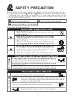 Preview for 2 page of Hitachi Summit RAC-80YH5 Instruction Manual