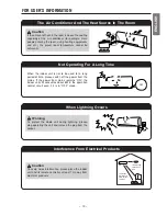 Preview for 19 page of Hitachi Summit RAC-80YH5 Instruction Manual