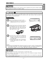 Preview for 21 page of Hitachi Summit RAC-80YH5 Instruction Manual