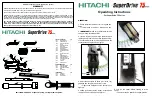 Preview for 1 page of Hitachi Super drive series Operating Instructions