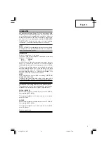 Предварительный просмотр 9 страницы Hitachi SV 12SD Handling Instructions Manual