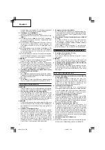 Предварительный просмотр 12 страницы Hitachi SV 12SD Handling Instructions Manual