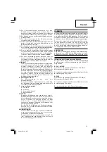 Preview for 13 page of Hitachi SV 12SD Handling Instructions Manual
