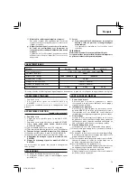 Предварительный просмотр 15 страницы Hitachi SV 12SD Handling Instructions Manual