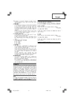 Preview for 17 page of Hitachi SV 12SD Handling Instructions Manual