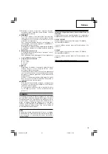 Предварительный просмотр 21 страницы Hitachi SV 12SD Handling Instructions Manual