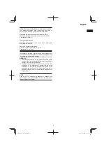 Preview for 5 page of Hitachi SV12SG Handling Instructions Manual