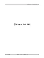 Preview for 50 page of Hitachi TransPortal Installation, Operation, Troubleshooting