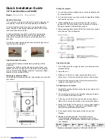 Hitachi Travelstar C4K40 Quick Installation Manual preview