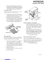 Preview for 2 page of Hitachi Travelstar XP Install Manual