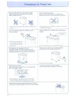 Preview for 6 page of Hitachi Twin-tub PS-99BSP Instruction Manual