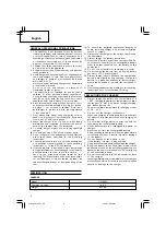 Preview for 4 page of Hitachi UC 10SFL Handling Instructions Manual