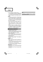 Preview for 6 page of Hitachi UC 10SFL Handling Instructions Manual