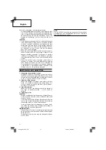 Предварительный просмотр 6 страницы Hitachi UC 10SFL Handling Instructions Manual