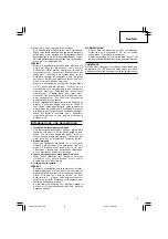 Preview for 9 page of Hitachi UC 10SFL Handling Instructions Manual