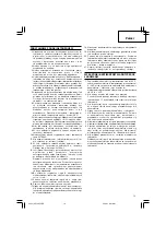 Preview for 13 page of Hitachi UC 10SFL Handling Instructions Manual