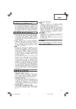 Предварительный просмотр 15 страницы Hitachi UC 10SFL Handling Instructions Manual