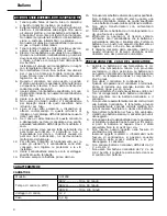 Предварительный просмотр 10 страницы Hitachi UC 12SC Handling Instructions Manual