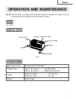 Preview for 7 page of Hitachi UC 14YF2 Instruction Manual