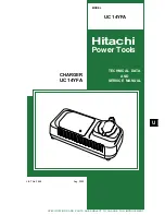 Предварительный просмотр 1 страницы Hitachi UC 14YFA Technical Data And Service Manual