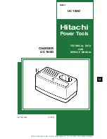 Предварительный просмотр 1 страницы Hitachi UC 18SD Technical Data And Service Manual