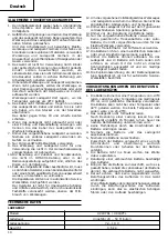 Предварительный просмотр 11 страницы Hitachi UC 18YFL Handling Instructions Manual