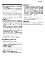 Предварительный просмотр 30 страницы Hitachi UC 18YFL Handling Instructions Manual