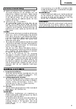 Предварительный просмотр 42 страницы Hitachi UC 18YFL Handling Instructions Manual