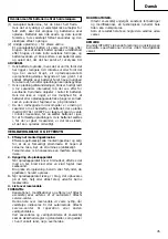 Предварительный просмотр 46 страницы Hitachi UC 18YFL Handling Instructions Manual