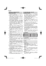 Preview for 34 page of Hitachi UC 18YG Handling Instructions Manual