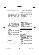 Preview for 44 page of Hitachi UC 18YG Handling Instructions Manual