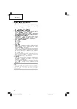 Preview for 24 page of Hitachi UC 18YGH Handling Instructions Manual