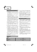 Preview for 5 page of Hitachi UC 18YGL Handling Instructions Manual