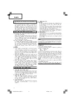 Preview for 7 page of Hitachi UC 18YGL Handling Instructions Manual