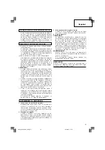 Preview for 22 page of Hitachi UC 18YGL Handling Instructions Manual