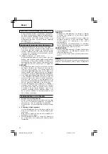 Preview for 35 page of Hitachi UC 18YGL Handling Instructions Manual