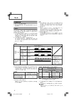 Preview for 37 page of Hitachi UC 18YGL Handling Instructions Manual