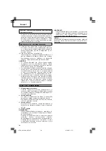 Preview for 41 page of Hitachi UC 18YGL Handling Instructions Manual