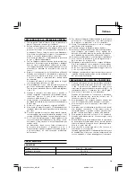 Предварительный просмотр 21 страницы Hitachi UC 18YGL2 Handling Instructions Manual