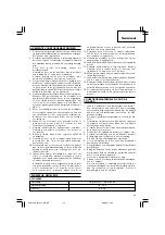 Предварительный просмотр 25 страницы Hitachi UC 18YGL2 Handling Instructions Manual